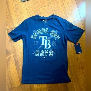Tampa Bay Rays Blue T-Shirt. NWT